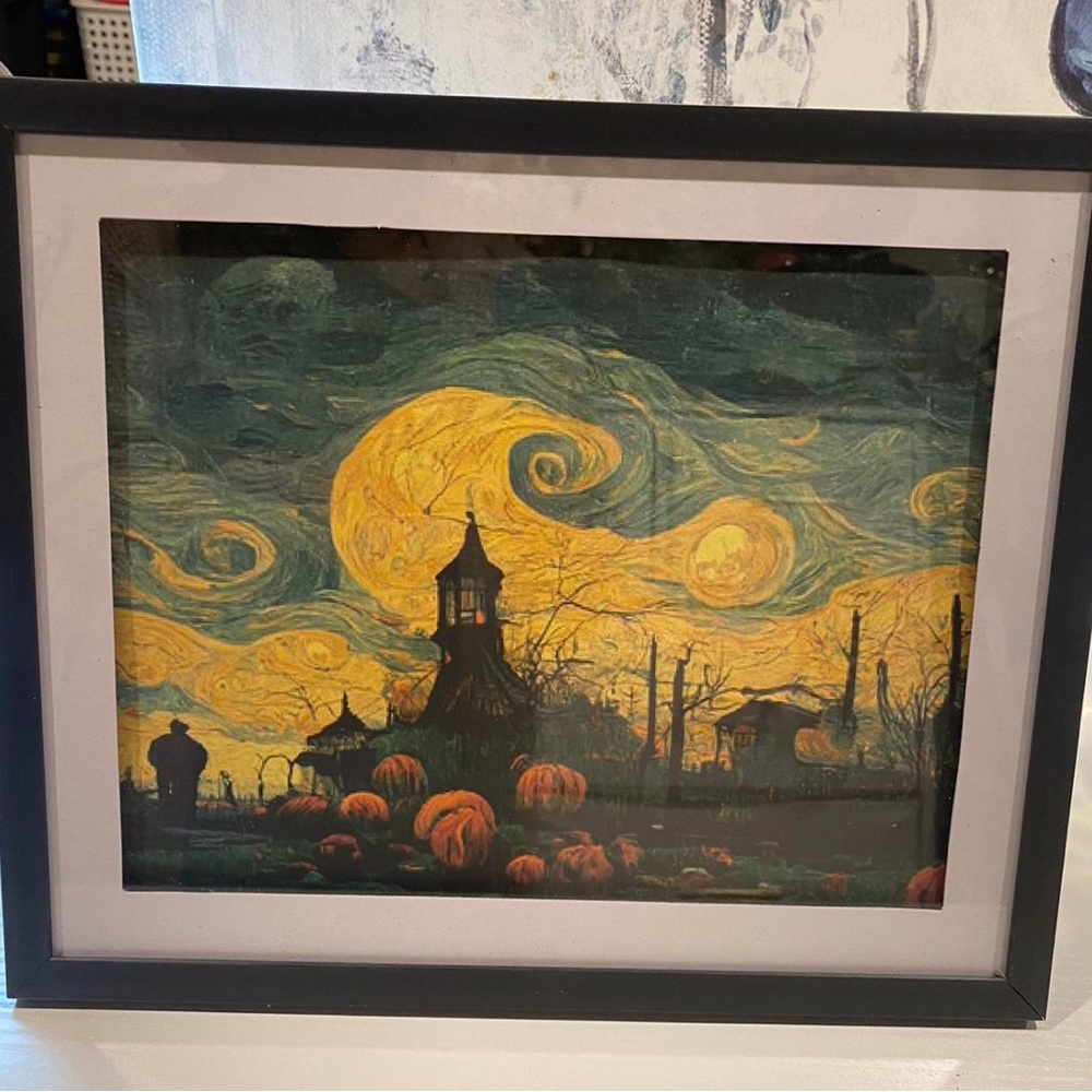Painting with Candy Van Gogh Halloween